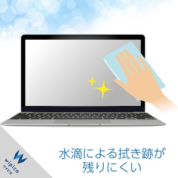 液晶クリーナー ウェットティッシュ ノンアルコール ボトル 帯電防止 エレコム