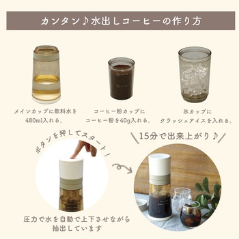 水出しコーヒーメーカー Cool Barista(クールバリスタ) CCP