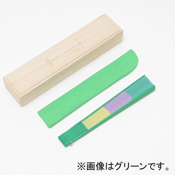 西川庄六 縞々扇子 BRID