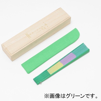 西川庄六 縞々扇子 BRID