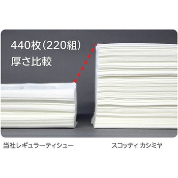 スコッティ カシミヤ ティッシュペーパー 40周年記念デザイン 日本製 日本製紙クレシア