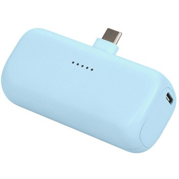 ダイレクトモバイルバッテリー 5，000mAh PD20W出力対応 USB-Cコネクタ 2台同時充電 PSE適合製品 MOTTERU