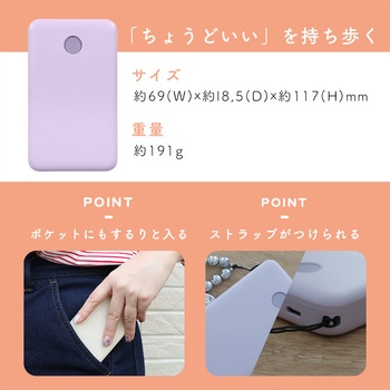 モバイルバッテリー 10000mAh  残量表示ディスプレイ PD20W入出力 PSE適合製品 MOTTERU