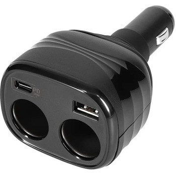 最大PD30W出力 USB Type-C×1 USB Type-A×1アクセサリーソケット×2 ダイレクト型 車載充電器 - OWLTECH(オウルテック)