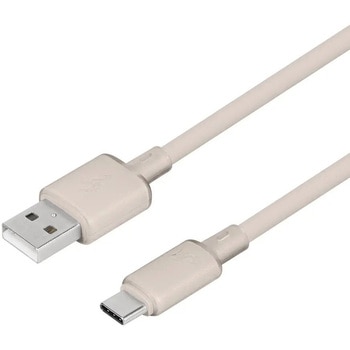 シースルー素材採用 耐屈曲5万回 急速充電3A/データ転送USB Type-A to USB Type-C シリコンケーブル Mignonne(ミニョン) OWLTECH(オウルテック)