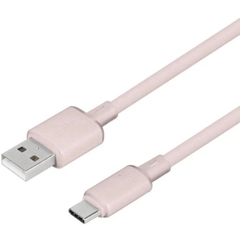 シースルー素材採用 耐屈曲5万回 急速充電3A/データ転送USB Type-A to USB Type-C シリコンケーブル Mignonne(ミニョン) OWLTECH(オウルテック)