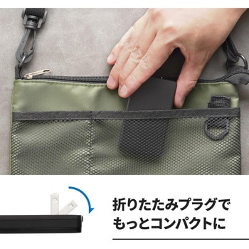 薄さ14mm 最大PD65W出力GaN採用 USB Type-C×2 AC充電器 OWLTECH(オウルテック)