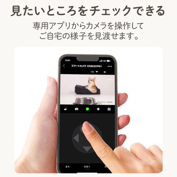 見守りカメラ Wi-Fi接続 フルHD 自動追尾 双方向通話対応 赤外線・温度センサー搭載 DXアンテナ