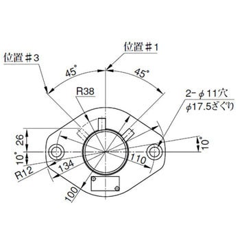 DRT-02-3D4-C-20 レバー式ロータリ形切替弁 油研工業 方向制御弁