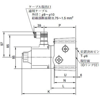 EFCG-03-125 26 40Ωシリーズ比例電磁式流量調整弁 1個 油研工業 【通販