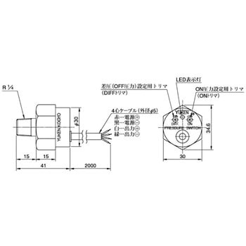 半導体形圧力スイッチ 油研工業