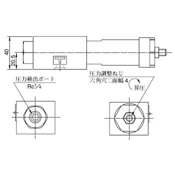 レデューシングモジュラー弁