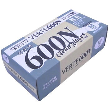 極薄天然ゴム手袋(粉付) VERTE-600N - ミドリ安全