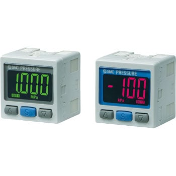 ＳＭＣ ２色表示式高精度デジタル圧力スイッチ 〔品番:ISE30A-01-F-K
