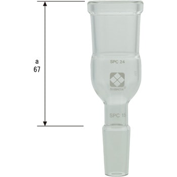 SPC連結管 径違い(拡大用) SIBATA(柴田科学)