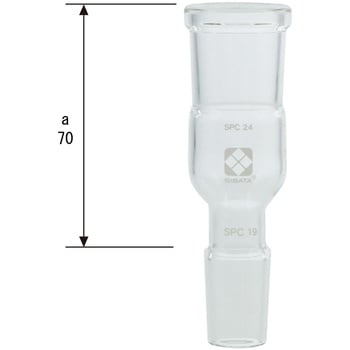 SPC連結管 径違い(拡大用) SIBATA(柴田科学)