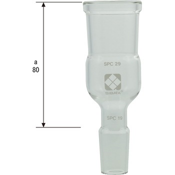 SPC連結管 径違い(拡大用) SIBATA(柴田科学)