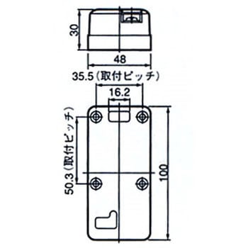 フラットアースターミナル付アース付ダブルコンセント 東芝ライテック