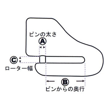 ポケットディスクロック TNK工業(SPEEDPIT)