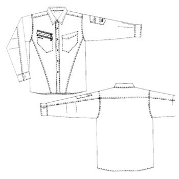 #6101-6 6101-6 �����V���c(�H�~�p) �A�^�b�N�x�[�X 36590337