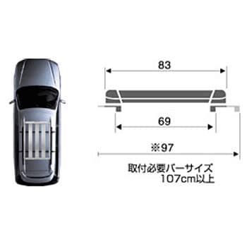 IN568 エアロラックシェイパー 1個 INNO 【通販モノタロウ】