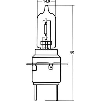 14-1330 ハロゲンランプ SH7J 24V 1個 STANLEY(スタンレー電気) 【通販