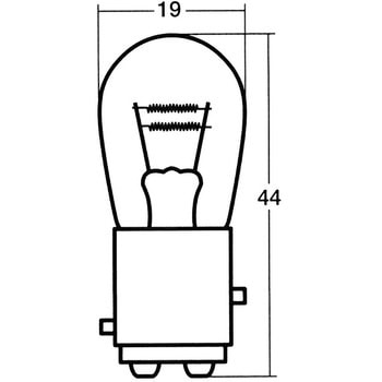 ダブル球B19/BAY15d 24V STANLEY(スタンレー電気)