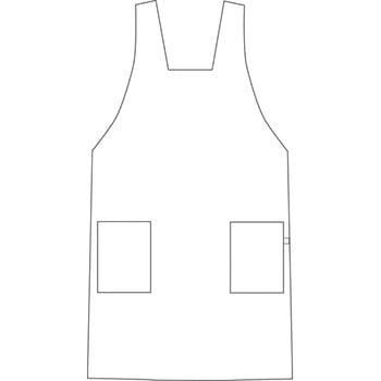 キレイなH型エプロン(光触媒ガイアクリーン) アルトコーポレーション