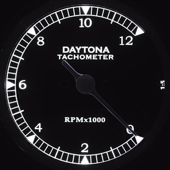 71771 Φ85機械式メーター(LED照明)タコメーター 1個 DAYTONA