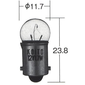 ミニチュア電球 6・12V(ブリスターパック) KOITO