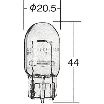 テール&ストップ球 12V(ブリスターパック) KOITO