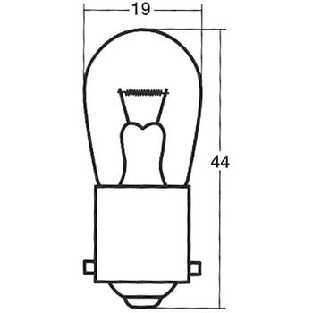 シングル球B19/BA15s(ブリスターパック) STANLEY(スタンレー電気)