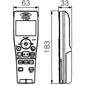 VL-W607 ワイヤレスモニター子機 1台 パナソニック(Panasonic) 【通販