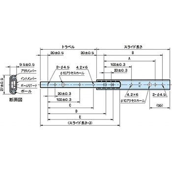 RS27S スライドレール - イマオコーポレーション