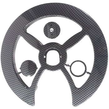 カーボン調チェーンケース スペーサー付 Flinger チェーンケース チェーンカバー 通販モノタロウ