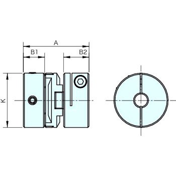 Ejc33 Nl 8s 8c オルダムカップリング 1個 椿本チエイン 通販サイトmonotaro
