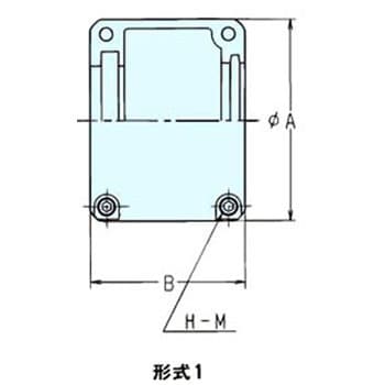 CR8022K ローラチェーンカップリングケース 1個 椿本チエイン 【通販