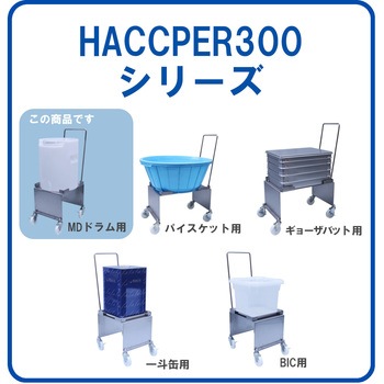 HACCPER 300 MDドラム20L用 ハンドル付 エム・あい