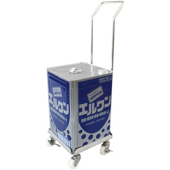 HSMC 一斗缶台車 1缶用 SUSハンドル付 エム・あい