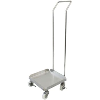 HSMC 一斗缶台車 1缶用 SUSハンドル付 エム・あい