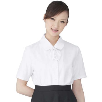 リボン付き 半袖ブラウス フォーク(Nuovo)