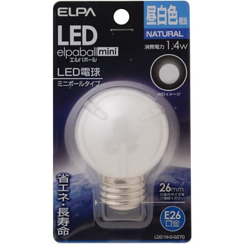 LED電球G50形 ELPA