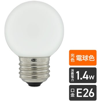 LDG1L-G-G271 LED電球G50形 1個 ELPA 【通販サイトMonotaRO】