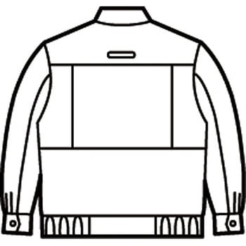 1570 CRESTA21 エコ長袖ブルゾン(秋冬用) ジーベック