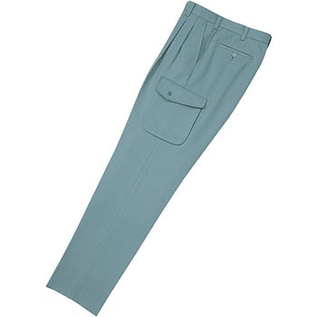 1573 CRESTA21 エコツータックラットズボン(秋冬用) ジーベック