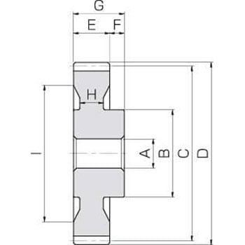 小原歯車 KHK 平歯車 SS8-17J35 スチールタイプ SS-J 軸穴完成品：設備