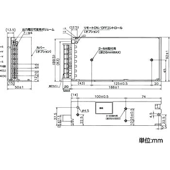 スイッチング電源 JWSシリーズ TDKラムダ 【通販モノタロウ】