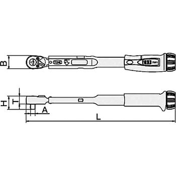 T3MN50H プレセット形トルクレンチ(ダイレクトセット・ホールドタイプ