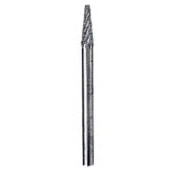 超硬バー (シャンク径3mm) (円錐型)オール超硬(Wカット) スーパーツール