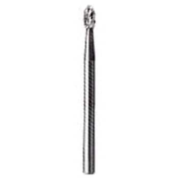 超硬バー (シャンク径3mm) (卵型))オール超硬(Wカット) - スーパーツール